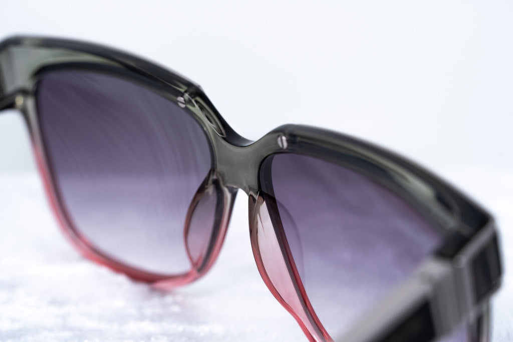 Yohji Yamamoto Sunglasses Rectangular Pink and Purple