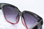 Yohji Yamamoto Sunglasses Rectangular Pink and Purple