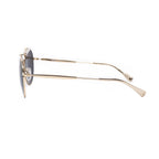 Yohji Yamamoto Sunglasses Round Gold and Grey