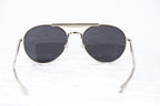 Yohji Yamamoto Sunglasses Round Gold and Grey