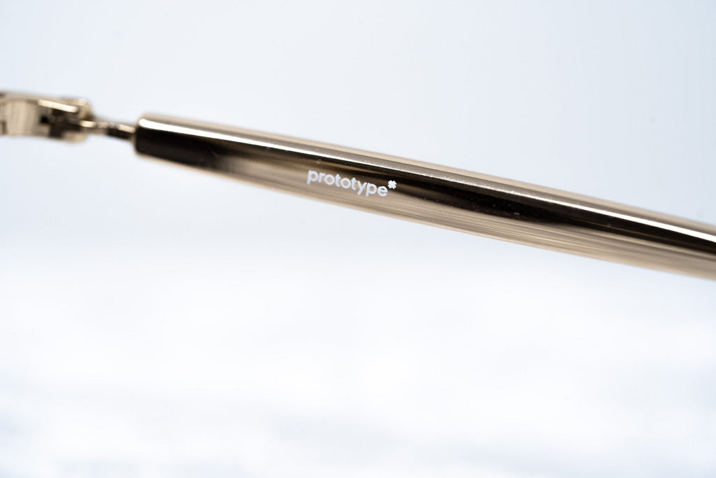 Yohji Yamamoto Sunglasses Round Gold and Grey