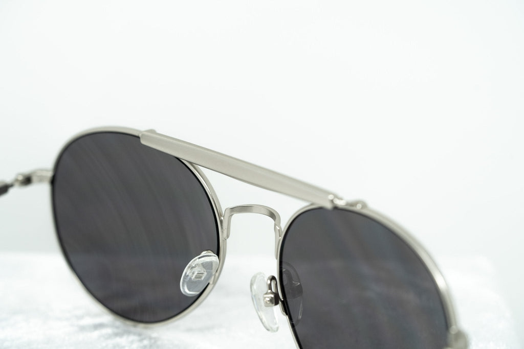 Yohji Yamamoto Sunglasses Round Silver and Grey