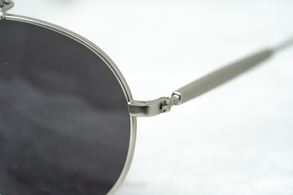 Yohji Yamamoto Sunglasses Round Silver and Grey