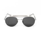 Yohji Yamamoto Sunglasses Round Silver and Grey