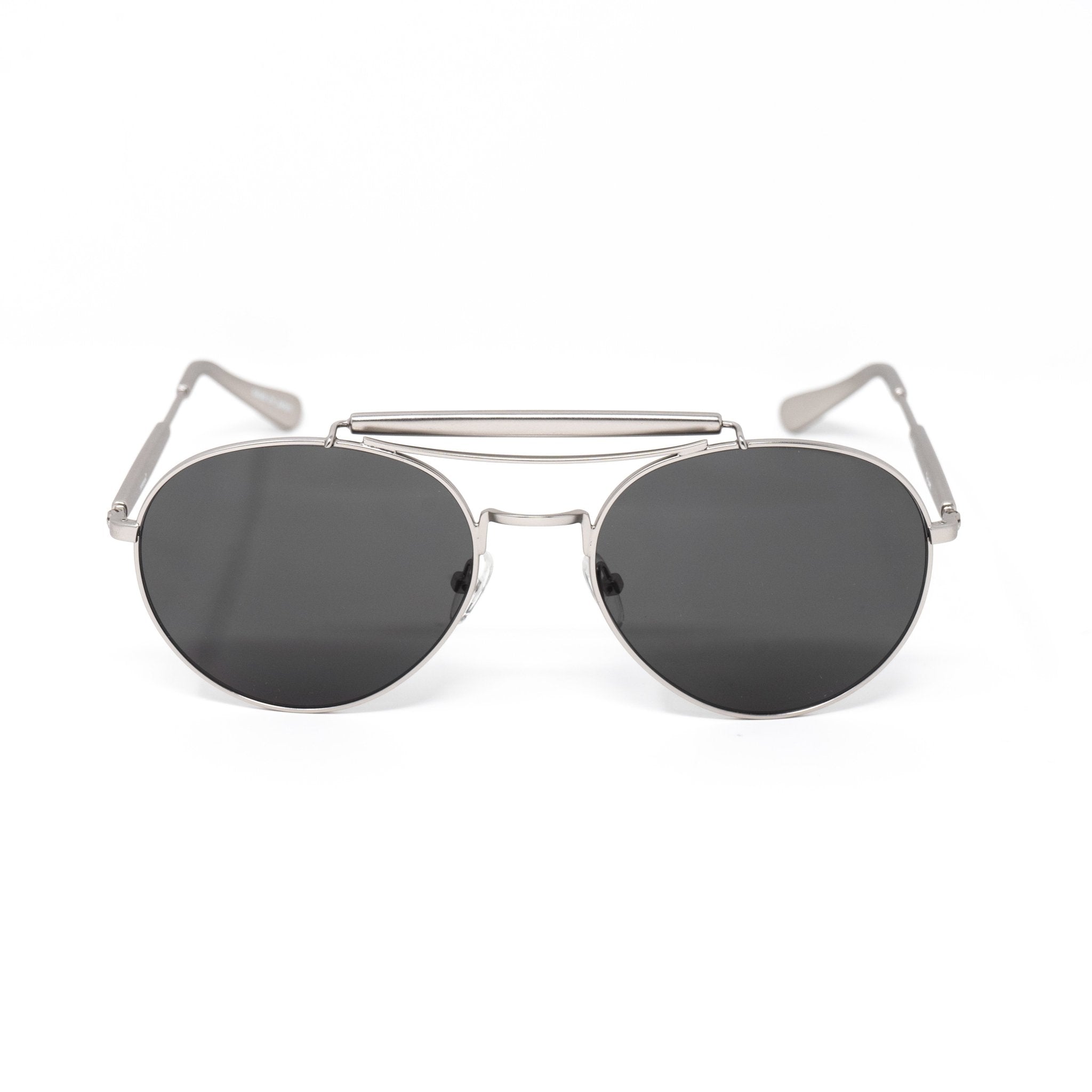 Yohji Yamamoto Sunglasses Round Silver and Grey