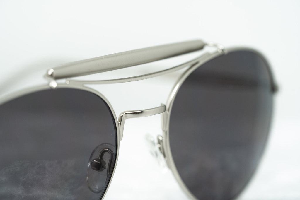 Yohji Yamamoto Sunglasses Round Silver and Grey