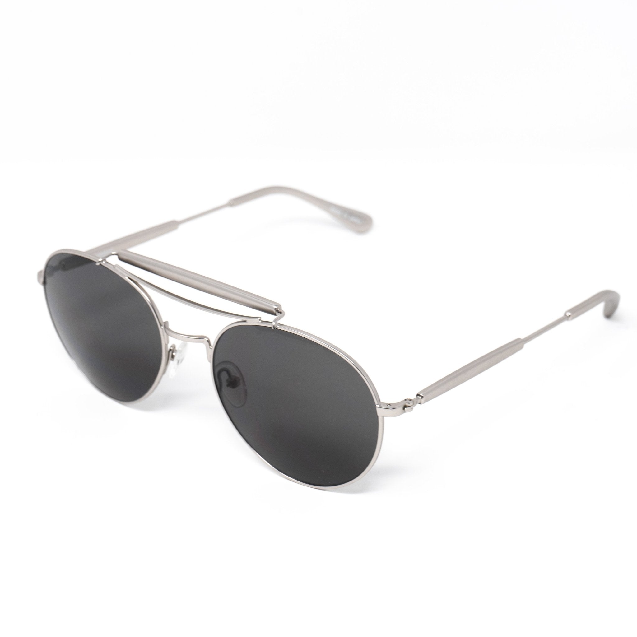 Yohji Yamamoto Sunglasses Round Silver and Grey