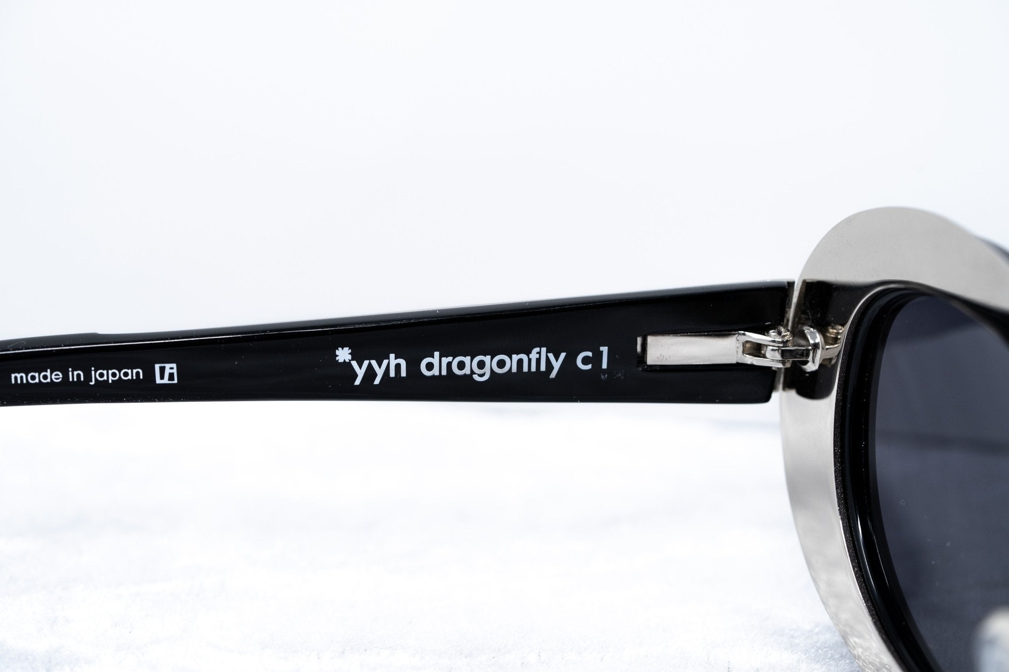 Yohji Yamamoto Ladies Sunglasses Cat Eye Black and Grey