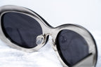 Yohji Yamamoto Ladies Sunglasses Cat Eye Black and Grey