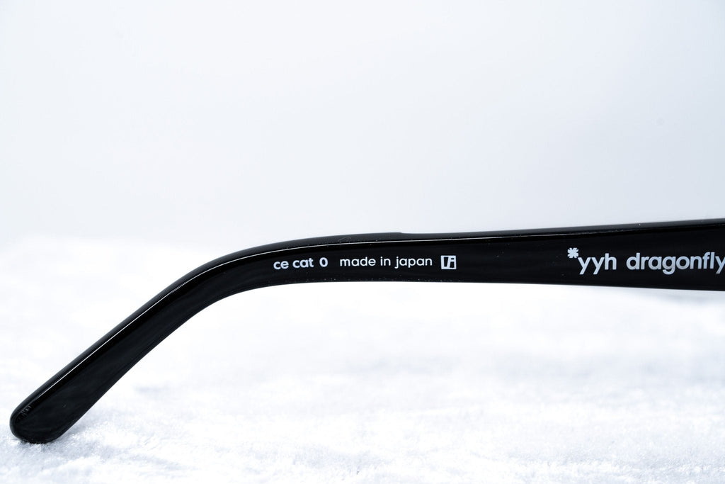 Yohji Yamamoto Ladies Sunglasses Cat Eye Black and Grey