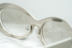 Yohji Yamamoto Sunglasses Cat Eye White and Clear