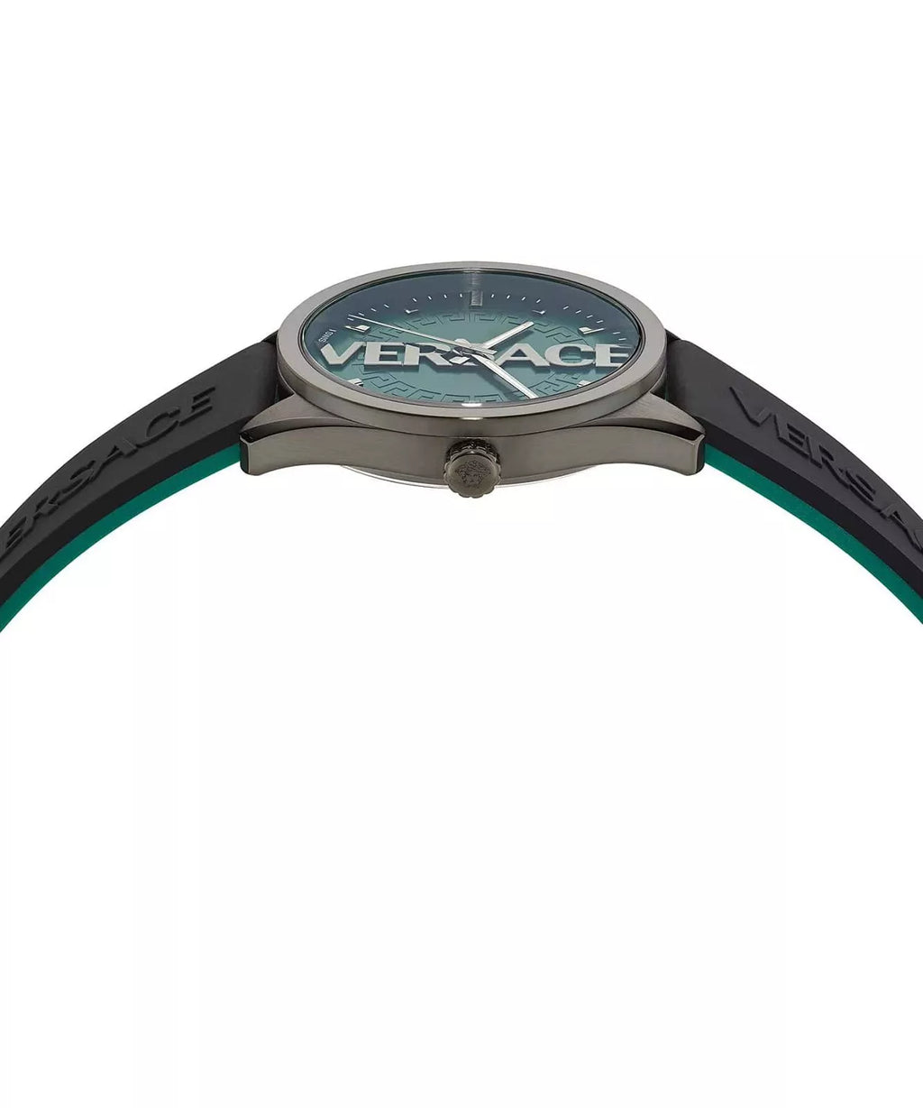 Versace Men's Watch V-Vertical 42mm Green Black