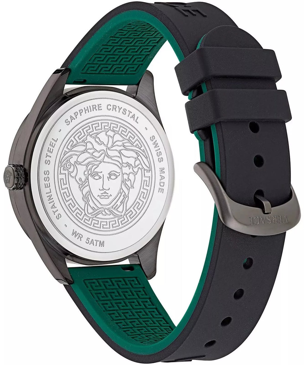 Versace Men's Watch V-Vertical 42mm Green Black