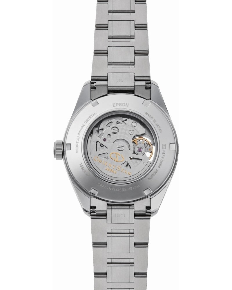Orient Star Men's Skeleton Green Automatic Watch RE-AV0114E