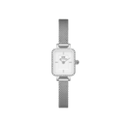 Daniel Wellington Quadro Mini Lumine Bezel Silver Watch